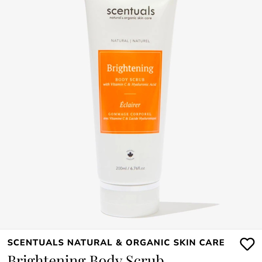 Scentuals Brightening Body Scrub 6.7oz